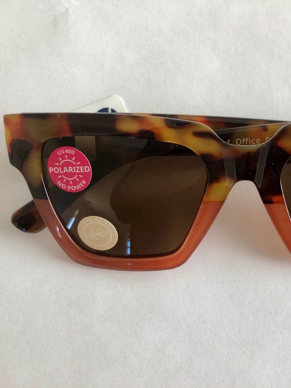 New Peepers Eco Friendly Tortoise Spice SUNGLASSES +0.00